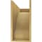 Ekena Millwork 11"W x 33"D x 22"H Classic Moab Rough Cedar Woodgrain TimberThane Corbel, Primed Tan CORUR11X33X22MOARCPR - alternate 3